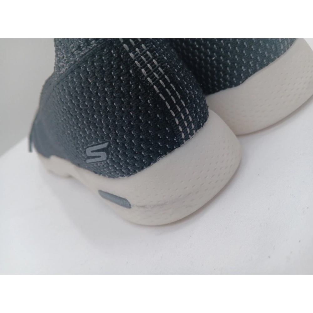 Skechers Sneakers Shoes Massage Fit Lite Stretch Black Knit Slip-Ons size 8 - Picture 3 of 14
